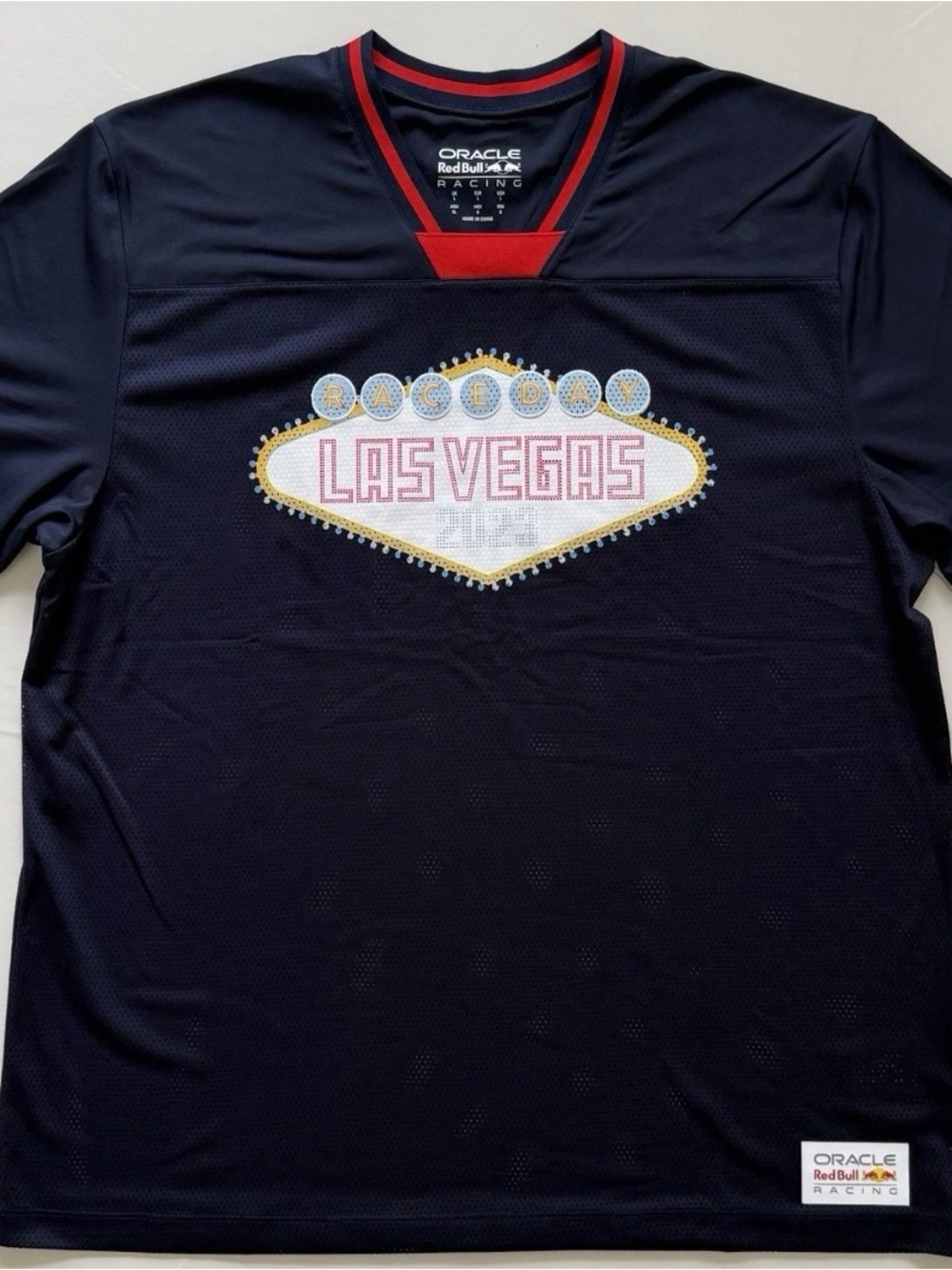 Oracle Red Bull Racing Men’s Las Vegas Black Jersey